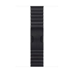 Microsonic Apple Watch Series 8 Link Bracelet Band Siyah 41 mm Kordon