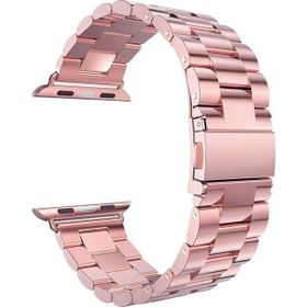 Microsonic Apple Watch Series 8 Metal Stainless Steel Rose Gold 41 mm Kordon