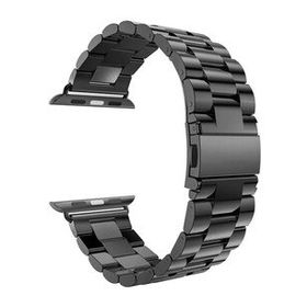 Microsonic Apple Watch Series 8 Metal Stainless Steel Siyah 41 mm Kordon