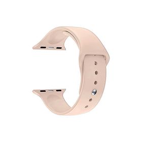 Microsonic Apple Watch Series 8 Silikon Rose Gold 41 mm Kordon