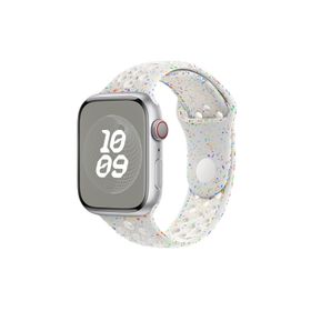 Microsonic Apple Watch Series 9 41 mm Flame Sport Band Beyaz Kordon