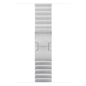 Microsonic Apple Watch Series 9 45 mm Link Bracelet Band Gümüş Kordon
