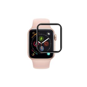 Microsonic Apple Watch Series 9 45 mm Siyah Tam Kaplayan Temperli Cam Ekran Koruyucu