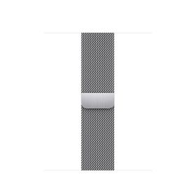 Microsonic Apple Watch Series 9 Milanese Loop Gümüş 41 mm Kordon