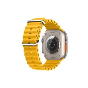 Microsonic Apple Watch Series 9 Ocean Band Sarı 41 mm Kordon