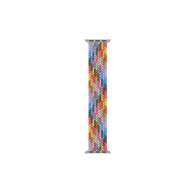 Microsonic Apple Watch Ultra 2 Braided Solo Loop Band Gökkuşağı Medium 147 mm Kordon