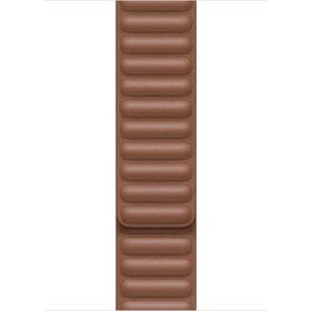 Microsonic Apple Watch Ultra 2 Leather Link Band Kahverengi Kordon