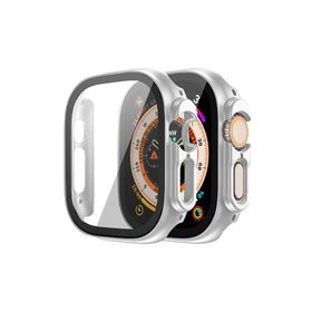 Microsonic Apple Watch Ultra 2 Matte Premium Watch Band Gümüş Kılıf