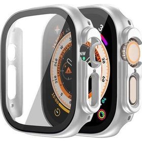 Microsonic Apple Watch Ultra 2 Matte Premium Watch Band Gümüş Kılıf