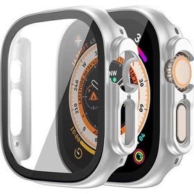 Microsonic Apple Watch Ultra 2 Matte Premium Watch Band Gümüş Kılıf