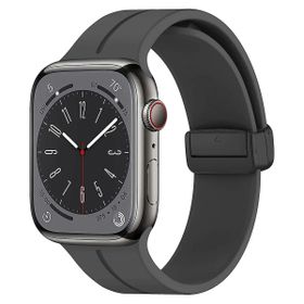 Microsonic Apple Watch Ultra 2 Ribbon Line Koyu Gri Kordon
