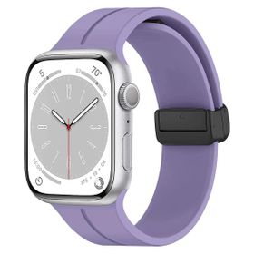 Microsonic Apple Watch Ultra 2 Ribbon Line Lila Kordon