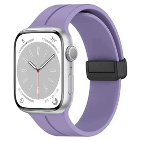 Microsonic Apple Watch Ultra 2 Ribbon Line Lila Kordon