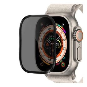 Microsonic Apple Watch Ultra 2 Siyah Gizlilik Filtreli Cam Ekran Koruyucu