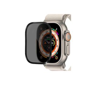 Microsonic Apple Watch Ultra 2 Siyah Gizlilik Filtreli Cam Ekran Koruyucu