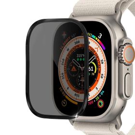 Microsonic Apple Watch Ultra 2 Siyah Gizlilik Filtreli Cam Ekran Koruyucu