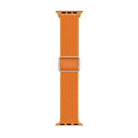 Microsonic Apple Watch Ultra Braided Loop Band Turuncu Kordon