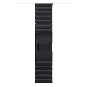 Microsonic Apple Watch Ultra Link Bracelet Band Siyah Kordon