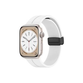 Microsonic Apple Watch Ultra Ribbon Line Beyaz Kordon