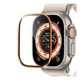 Microsonic Apple Watch Ultra V2 Turuncu Tam Kaplayan Cam Ekran Koruyucu