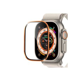 Microsonic Apple Watch Ultra V2 Turuncu Tam Kaplayan Cam Ekran Koruyucu