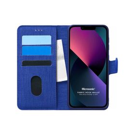 Microsonic Appple iPhone 13 Mini Wallet Lacivert Kılıf