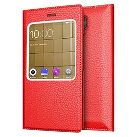 Microsonic Casper Via A1 Plus Gizli Mıknatıslı Dual View Delux Kırmızı Kılıf