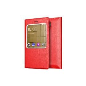 Microsonic Casper Via A1 Plus Gizli Mıknatıslı Dual View Delux Kırmızı Kılıf