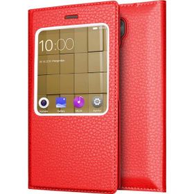 Microsonic Casper Via A1 Plus Gizli Mıknatıslı Dual View Delux Kırmızı Kılıf