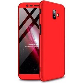Microsonic CS110-DD-360-GLX-J6P-KRZ Samsung Galaxy J6 Plus Double Dip 360 Protective Kırmızı Kılıf
