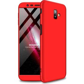 Microsonic CS110-DD-360-GLX-J6P-KRZ Samsung Galaxy J6 Plus Double Dip 360 Protective Kırmızı Kılıf