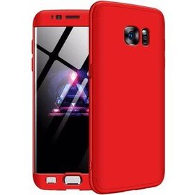 Microsonic CS110-DD-360-GLX-S7-EDGE-KRZ Samsung Galaxy S7 Edge Double Dip 360 Protective Kırmızı Kılıf