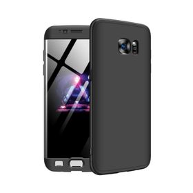 Microsonic CS110-DD-360-GLX-S7-EDGE-SYH-KRZ Samsung Galaxy S7 Edge Double Dip 360 Protective Siyah Kırmızı Kılıf