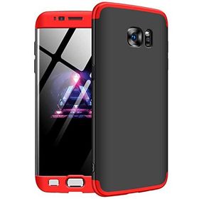 Microsonic CS110-DD-360-GLX-S7-EDGE-SYH-KRZ Samsung Galaxy S7 Edge Double Dip 360 Protective Siyah Kırmızı Kılıf