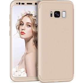 Microsonic CS110-DD-360-GLX-S8-GLD Samsung Galaxy S8 Double Dip 360 Protective Gold Kılıf