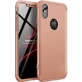 Microsonic CS110-DD-360-IPX-RGLD Apple iPhone X Double Dip 360 Protective Rose Gold Kılıf