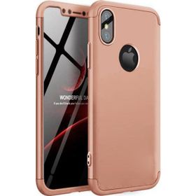 Microsonic CS110-DD-360-IPX-RGLD Apple iPhone X Double Dip 360 Protective Rose Gold Kılıf