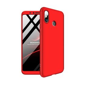 Microsonic CS110-DD-360-XMI-MI-6X-KRZ Xiaomi Mi A2 Double Dip 360 Protective Kırmızı Kılıf