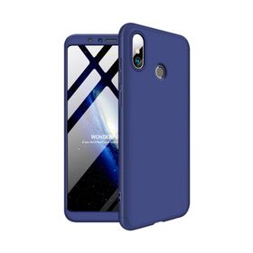 Microsonic CS110-DD-360-XMI-MI-6X-LCV Xiaomi Mi A2 Double Dip 360 Protective Lacivert Kılıf