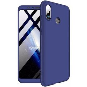 Microsonic CS110-DD-360-XMI-MI-6X-LCV Xiaomi Mi A2 Double Dip 360 Protective Lacivert Kılıf