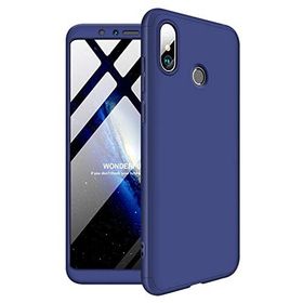 Microsonic CS110-DD-360-XMI-MI-6X-LCV Xiaomi Mi A2 Double Dip 360 Protective Lacivert Kılıf
