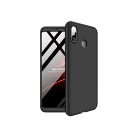 Microsonic CS110-DD-360-XMI-MI-6X-SYH Xiaomi Mi A2 Double Dip 360 Protective Siyah Kılıf