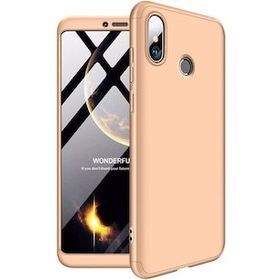 Microsonic CS110-DD-360-XMI-MI-MAX3-GLD Xiaomi Mi Max 3 Double Dip 360 Protective Gold Kılıf