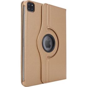 Microsonic CS110-GLD Apple İpad Pro 12.9 İnç 2018 A1983 Smart Case Ve Arka Gold Kılıf