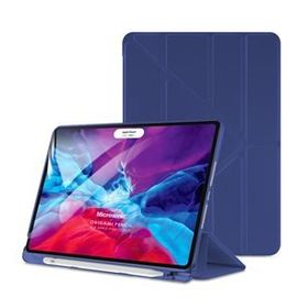 Microsonic CS110-GLD Apple İpad Pro 12.9 İnç 2018 A1983 Smart Case Ve Arka Gold Kılıf