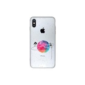 Microsonic CS110-KRB-DSN-IPXS-5.8-GLD Apple iPhone XS 5.8 İnç Karbon Desenli Gold Kılıf