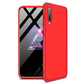 Microsonic CS110-KRZ Samsung Galaxy A70 Double Dip 360 Protective Kırmızı Kılıf
