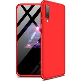 Microsonic CS110-KRZ Samsung Galaxy A70 Double Dip 360 Protective Kırmızı Kılıf