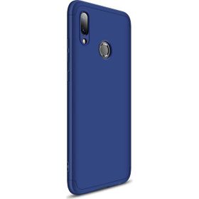 Microsonic CS110-LCV Huawei Y7 Prime 2019 Double Dip 360 Protective Lacivert Kılıf