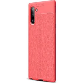 Microsonic CS110-LTHR-SFT-GLX-NOTE9-KRZ Samsung Galaxy Note 9 Deri Dokulu Kırmızı Silikon Kılıf
